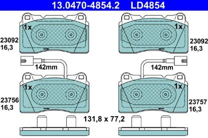 Brake Pad Set, disc brake -