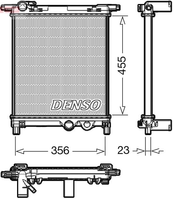 Radiator, engine cooling - Radiator, engine cooling -