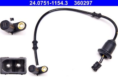 Sensor, wheel speed -