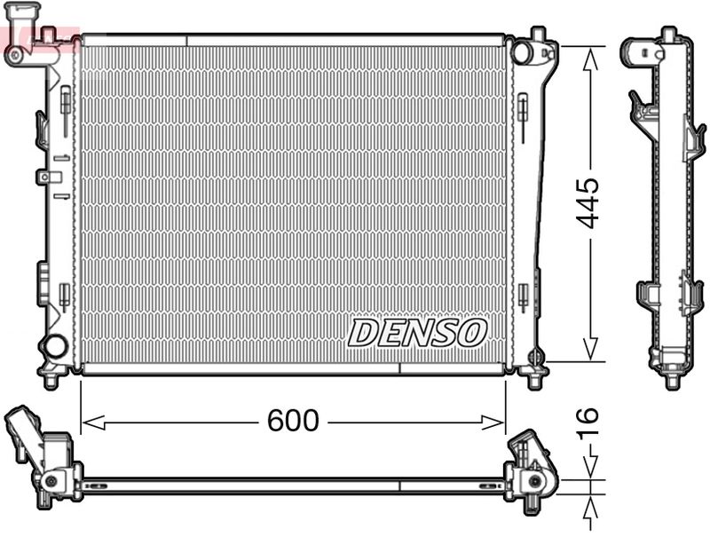 Radiator, engine cooling - Radiator, engine cooling -