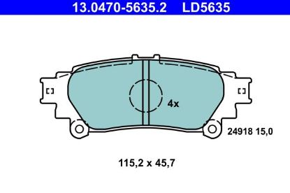 Brake Pad Set, disc brake -