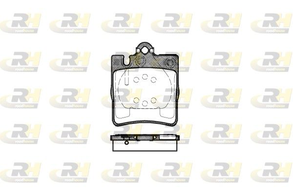 Brake Pad Set, disc brake MERCEDES-BENZ - 002 420 52 20 Brake Pad Set, disc brake MERCEDES-BENZ - 002 420 52 20