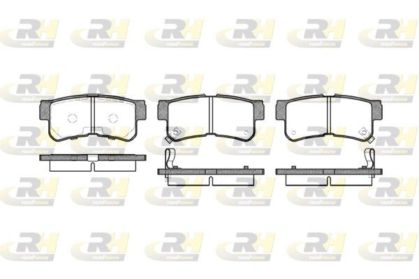 Brake Pad Set, disc brake Hyundai Trajet 00- tagum.