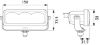 Spotlight LBE-160, ref. 12,5, 1770lm, 12-36V, 6"