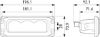 Spotlight LBE-160, ref. 12,5, 1770lm, 12-36V, 6"