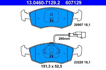 Brake Pad Set, disc brake -