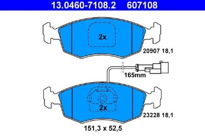 Brake Pad Set, disc brake -