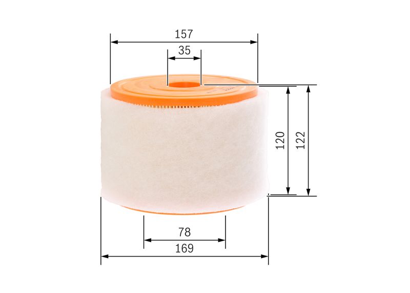 Air Filter VAG - 4G0 133 843 H
