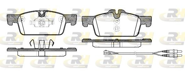 Brake Pad Set, disc brake PSA - 16 101 005 80