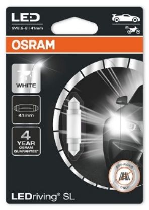 Bulb, interior light C5W (41 mm) White 6000K 1tk