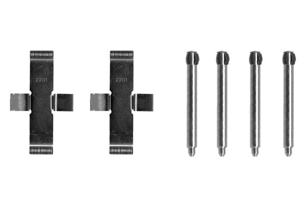 Accessory Kit, disc brake pad -