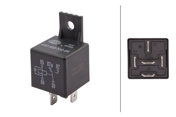 Relay, main current -