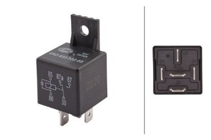 Relay, main current -