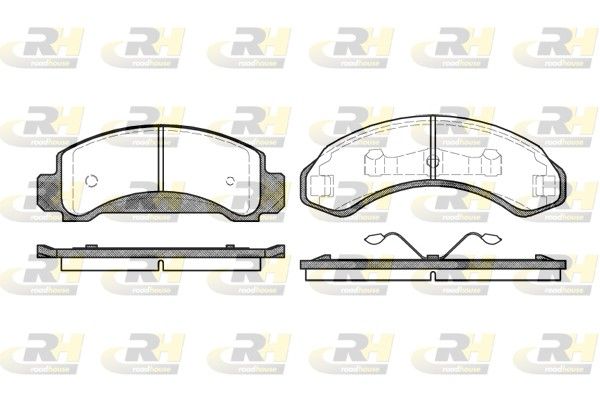 Brake Pad Set, disc brake EXPLORER 4.0 93-95 esim.