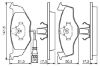 Brake Pad Set, disc brake -