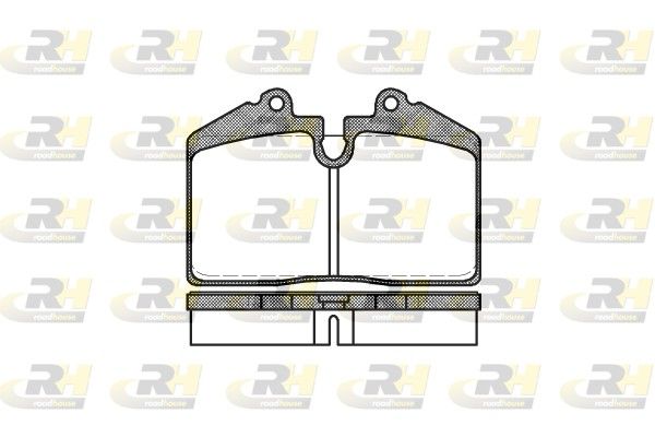 Brake Pad Set, disc brake Porche 911,928 89-93 esim.