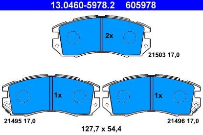 Brake Pad Set, disc brake -