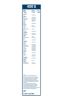 Wiper Blade TWIN 450S SET spoiler 450/450mm