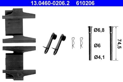Accessory Kit, disc brake pad -