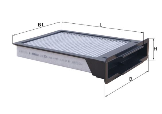 Filter, cabin air Toyota