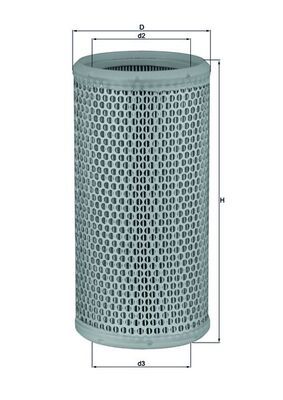 Air Filter CA5461 - Renault