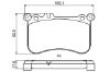 Brake Pad Set, disc brake -