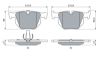Brake Pad Set, disc brake BMW - 34 21 6 776 937