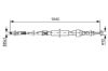 Cable Pull, parking brake -