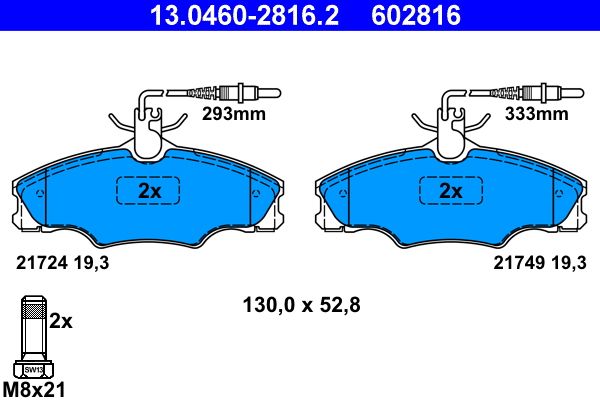 Brake Pad Set, disc brake -