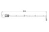Warning Contact, brake pad wear BMW - 34 35 1 163 066