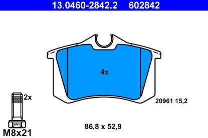 Brake Pad Set, disc brake -