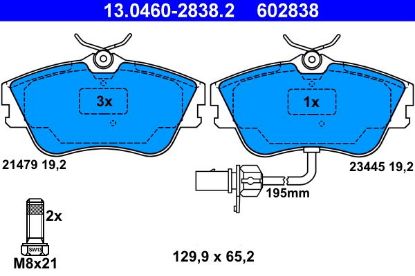 Brake Pad Set, disc brake -