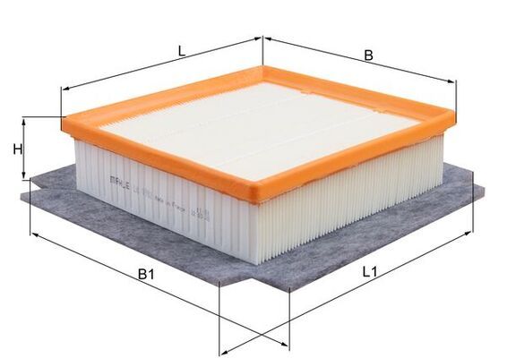 Air Filter GENERAL MOTORS - 93188723