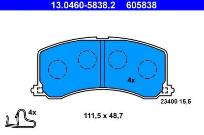 Brake Pad Set, disc brake -