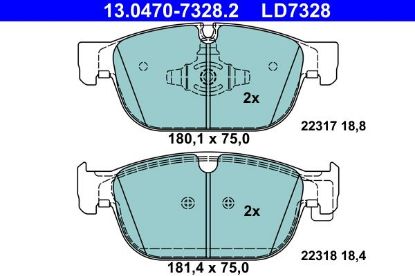 Brake Pad Set, disc brake -