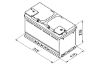 Starter Battery 80Ah 740A 315*175*175 - +