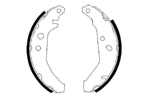 Brake Shoe Set -