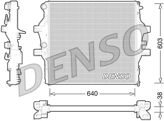 Radiator, engine cooling -