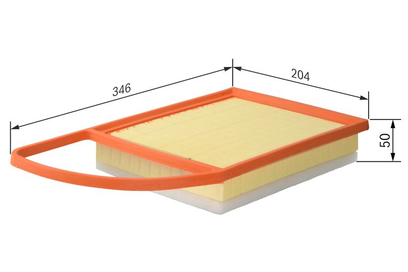 Air Filter PSA - 1444 TV, TOYOTA - SU001A0347