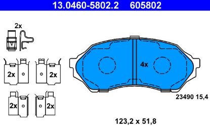 Brake Pad Set, disc brake -