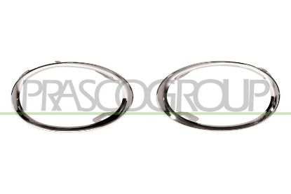 Frame, front fog light -