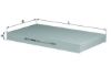 Filter, cabin air VAG - 4A0 819 439A
