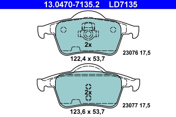 Brake Pad Set, disc brake -