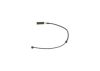 Warning Contact, brake pad wear -