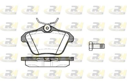 Brake Pad Set, disc brake ALFA 156/166,Lancia Kappa 96-