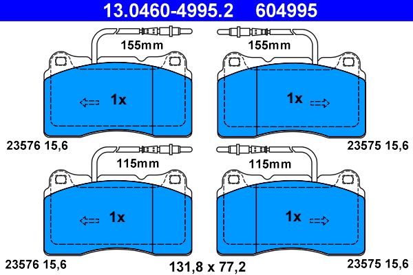 Brake Pad Set, disc brake -