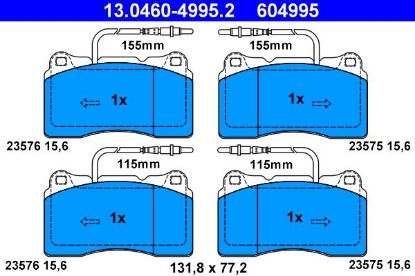 Brake Pad Set, disc brake -