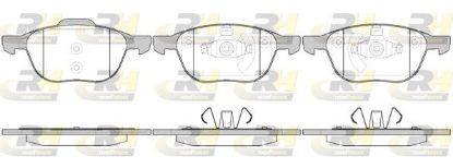 Brake Pad Set, disc brake MAZDA - BPYK-33-23Z, VOLVO - 30683554