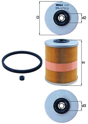 Fuel Filter GENERAL MOTORS - 90581645
