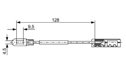 Cable Pull, parking brake -